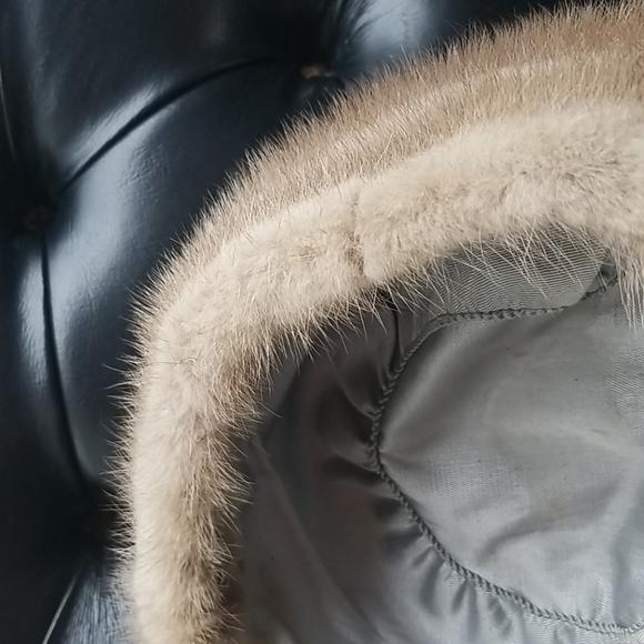 Authentic Krasnoyarsk Siberia Mink Fur Cossack Hat - Picture 3 of 5